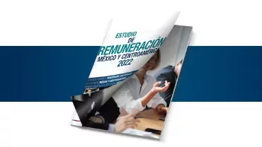 Portada de un informe sobre remuneración en México y Centroamérica 2022.